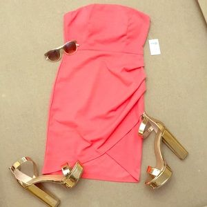 NEW. Hot Pink Bodycon Dress